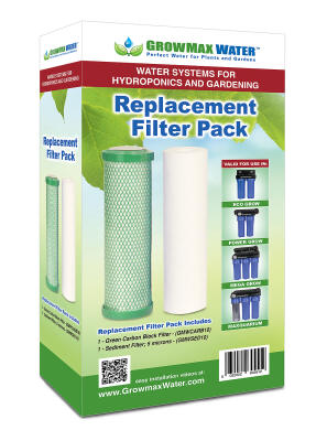 Growmax Ersatzfilterpackung 10" für: Eco Grow, Power Grow 500 & Maxquarium 000 PPM
