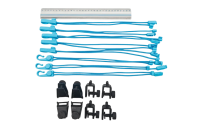 TieDOWN - Low Stress Training System mit 8 Klammern