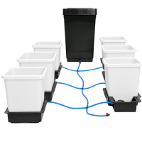 AutoPot 6Pot Set mit weißen 8,5 Liter Töpfen