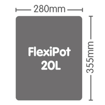 AutoPot Pflanztopf FlexiPot XL 20 Liter, 5,95
